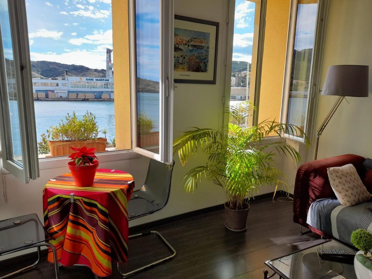 Appartement La Mediterranee Vue Sur Mer Plein Soleil 3 Climatisations Reversibles Port Vendres Eksteriør billede
