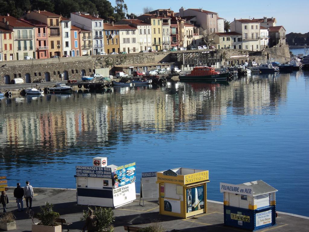 Appartement La Mediterranee Vue Sur Mer Plein Soleil 3 Climatisations Reversibles Port Vendres Værelse billede